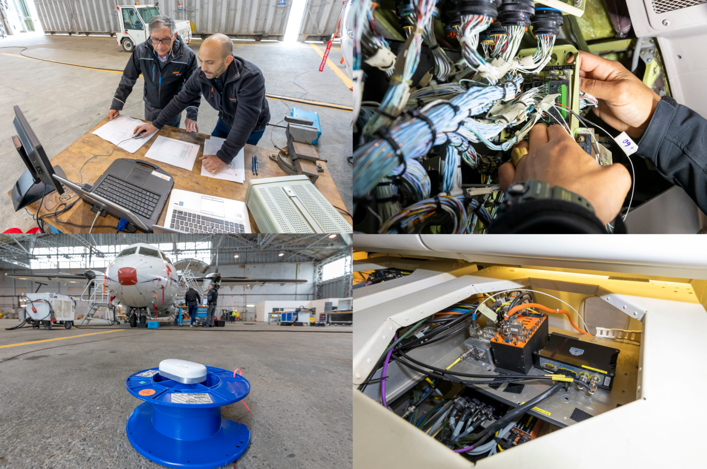 Photos taken during the ground tests performed in the framework of the SENS4ICE project in April 2022. See the photos in the article below for detailed captions.