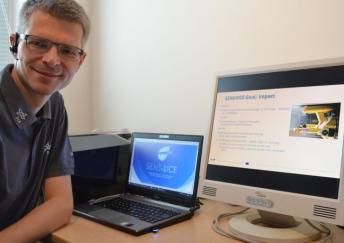 Project Coordinator Carsten Schwarz is preparing for the virtual M18 Review Meeting on the 17th of June 2020.